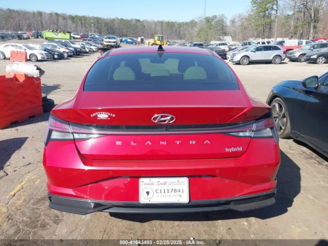 KMHLN4AJ2NU024213 Hyundai Elantra Hybrid Limited