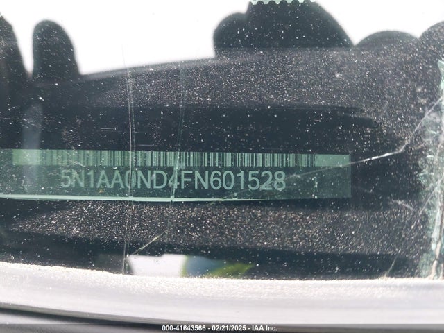 5N1AA0ND4FN601528 Nissan Armada Platinum/sl/sv