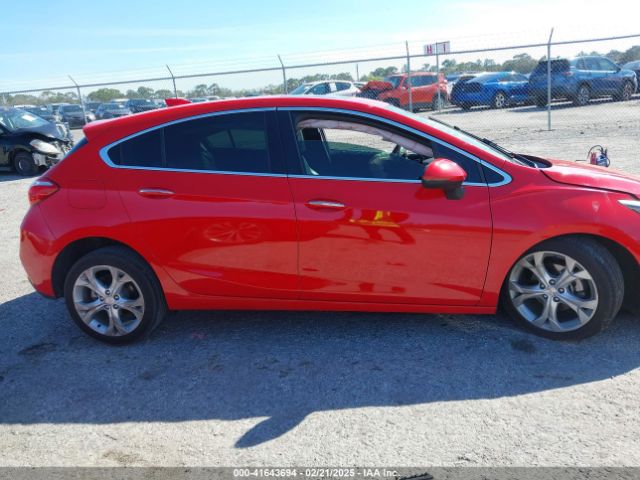 3G1BF6SM1JS543872 Chevrolet Cruze Premier Auto
