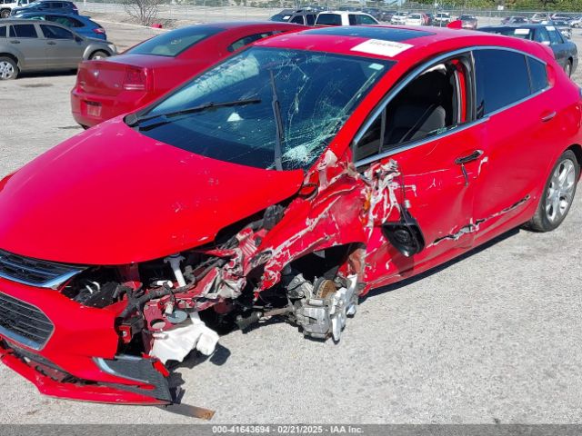 3G1BF6SM1JS543872 Chevrolet Cruze Premier Auto