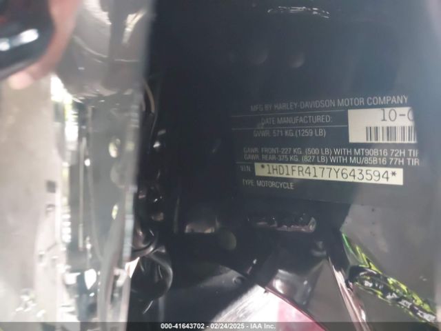 2007 HARLEY-DAVIDSON FLHRCI 1HD1FR4177Y643594 Photo 9