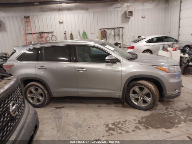 5TDDCRFH8GS015525 Toyota Highlander Hybrid Limited