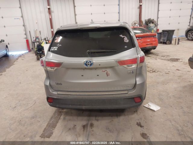 5TDDCRFH8GS015525 Toyota Highlander Hybrid Limited