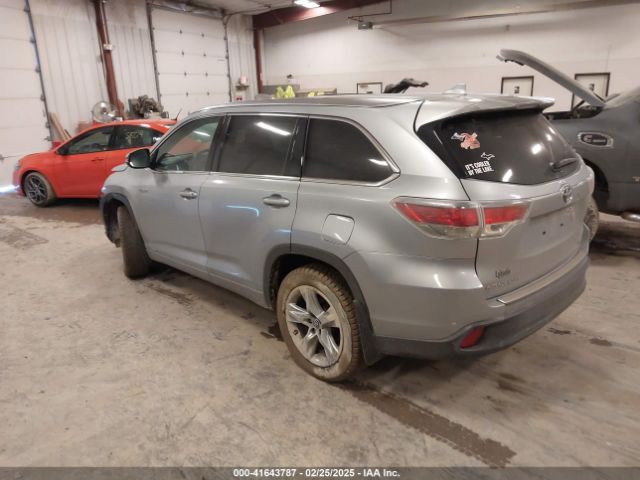 5TDDCRFH8GS015525 Toyota Highlander Hybrid Limited