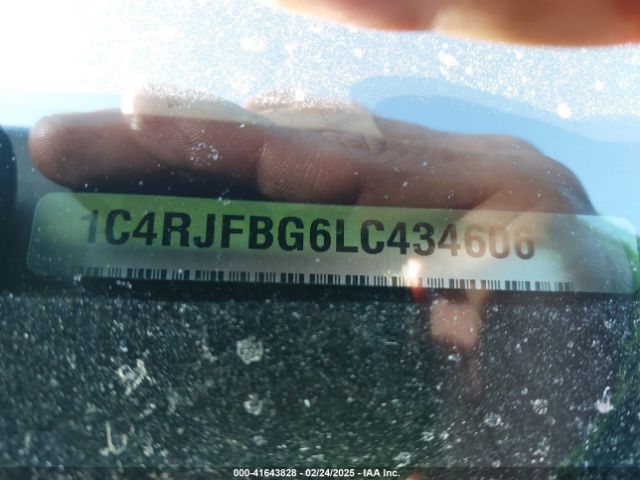 1C4RJFBG6LC434606 Jeep Grand Cherokee Limited 4x4