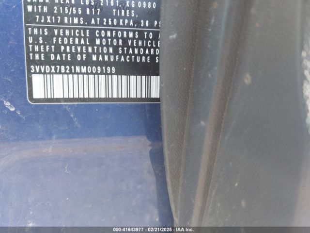 3VVDX7B21NM009199 Volkswagen Taos 1.5t S