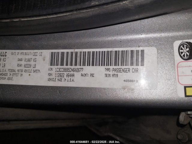 2013 CHRYSLER 200 1C3CCBBB5DN602677 Photo 8