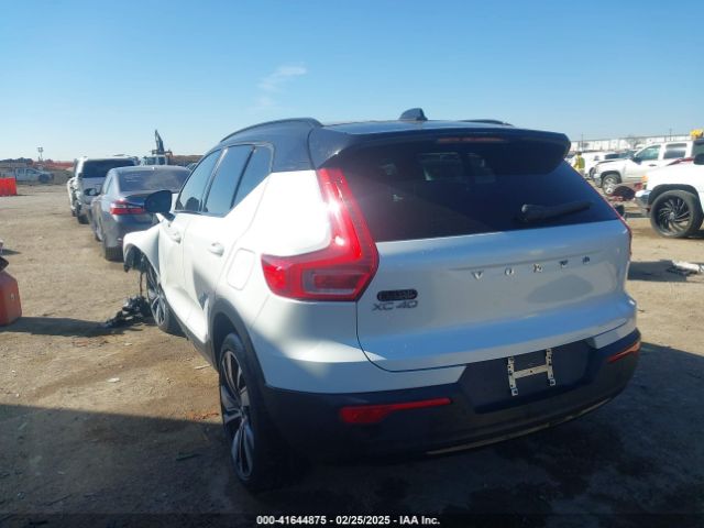 YV4ED3URXM2538118 Volvo Xc40 Recharge Pure Electric P8
