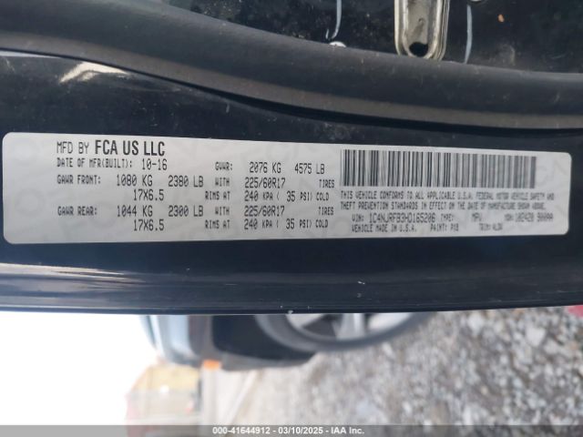 1C4NJRFB3HD165206 Jeep Patriot High Altitude 4x4