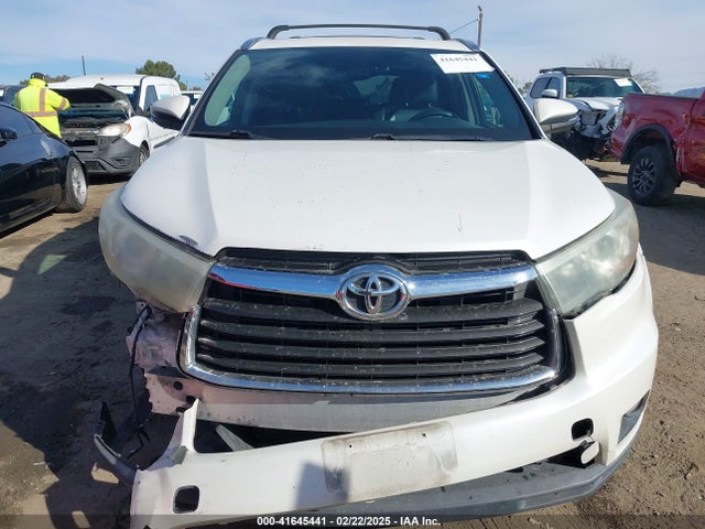5TDKKRFH6GS153011 Toyota Highlander Xle V6