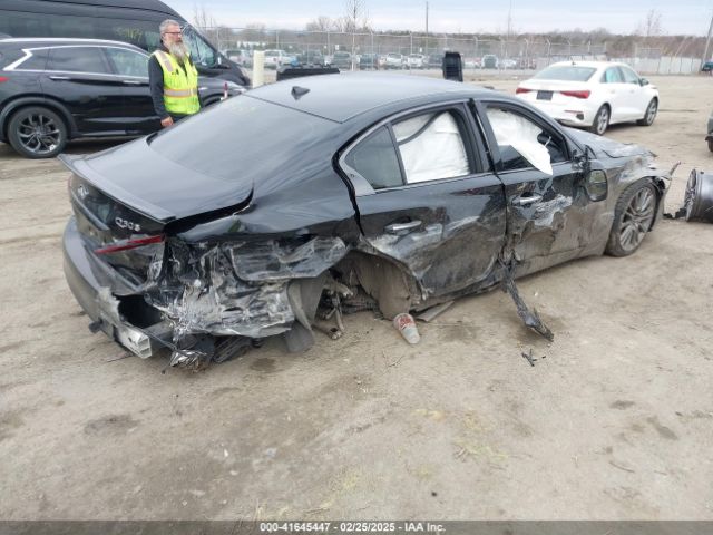 JN1FV7DR3MM880528 Infiniti Q50 Red Sport 400 Awd