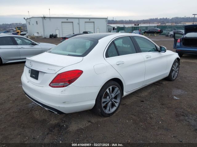 WDDWF4KB7JR315105 Mercedes-Benz C 300 4matic