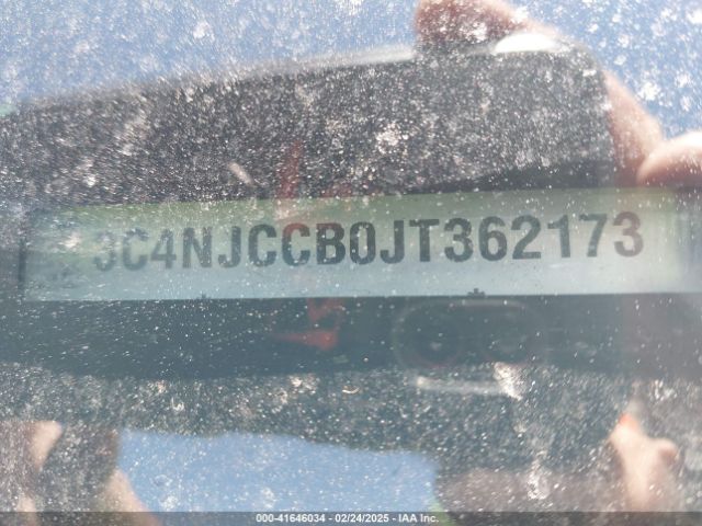 3C4NJCCB0JT362173 Jeep Compass Limited Fwd