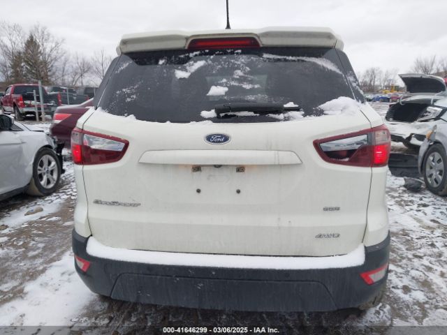 MAJ6S3JLXKC294139 Ford Ecosport Ses