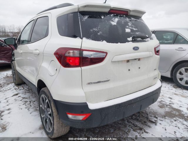 MAJ6S3JLXKC294139 Ford Ecosport Ses