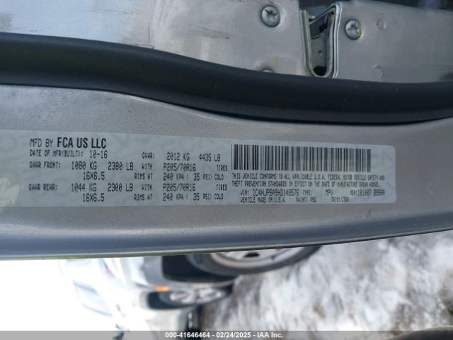 1C4NJPBA9HD149576 Jeep Patriot Sport Fwd