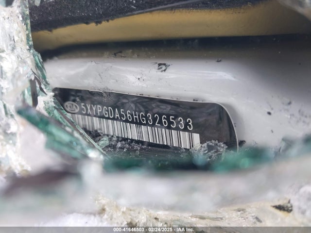 5XYPGDA56HG326533 KIA Sorento 3.3l Lx