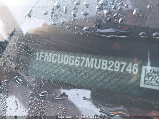 1FMCU0G67MUB29746 Ford ESCAPE SE