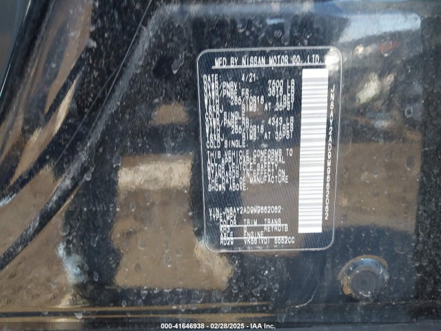JN8AY2AD9M9662062 Nissan Armada Sv 4wd