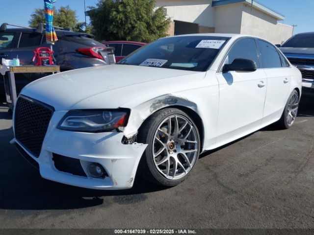 2012 AUDI S4 WAUBGAFL9CA071947 Photo 1