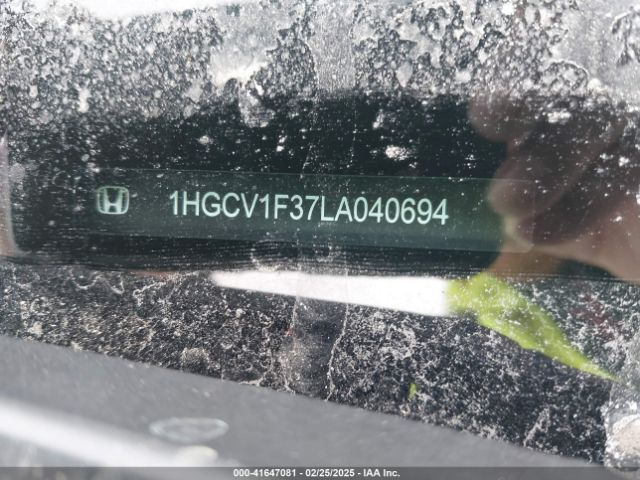 2020 HONDA ACCORD 1HGCV1F37LA040694 Photo 8