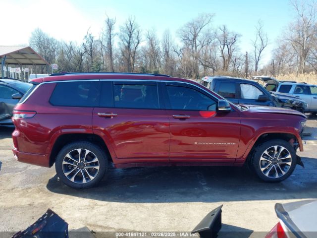 1C4RJKDGXM8186466 Jeep Grand Cherokee L Overland 4x4