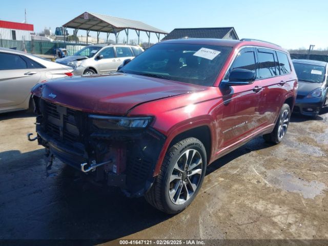 1C4RJKDGXM8186466 Jeep Grand Cherokee L Overland 4x4
