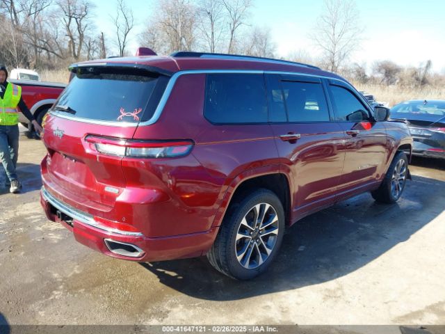 1C4RJKDGXM8186466 Jeep Grand Cherokee L Overland 4x4