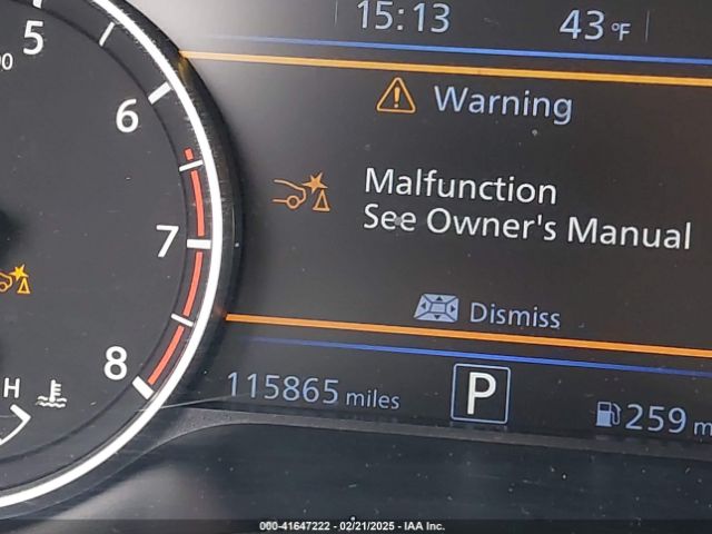1N4BL4DW2NN336027 Nissan Altima Sv Intelligent Awd