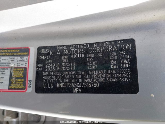 2018 KIA SOUL KNDJP3A5XJ7516760 Photo 8