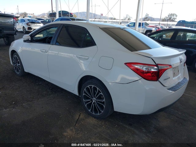 5YFBURHE1GP467025 Toyota Corolla S Plus