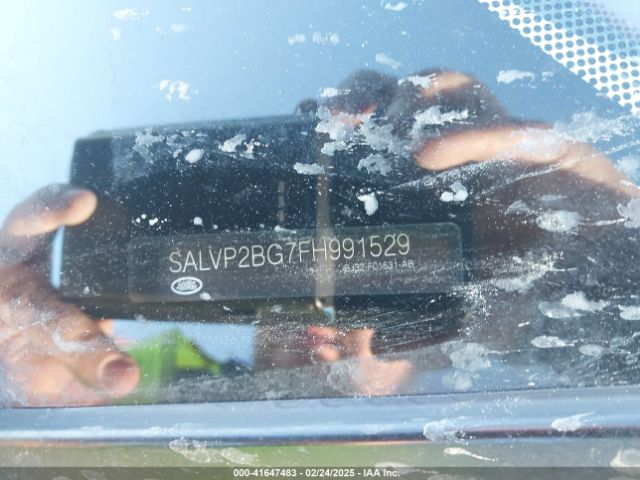 SALVP2BG7FH991529 Land Rover Range Rover Evoque Pure
