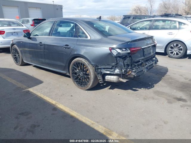 WAUEAAF47NN008591 Audi A4 Premium Plus 45 Tfsi S Line Quattro S Tronic