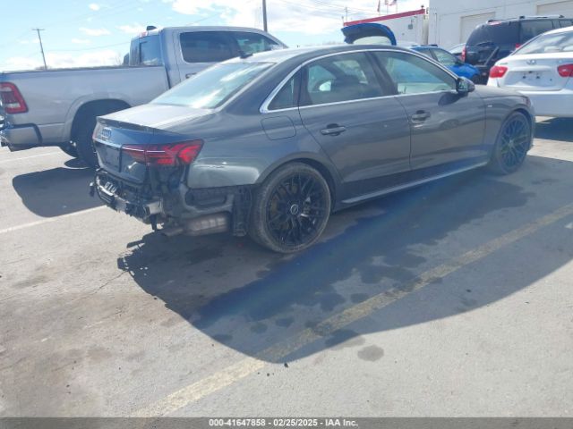 WAUEAAF47NN008591 Audi A4 Premium Plus 45 Tfsi S Line Quattro S Tronic