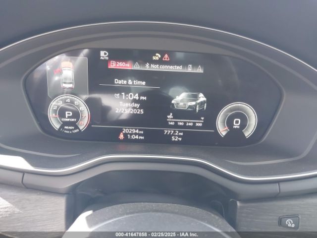WAUEAAF47NN008591 Audi A4 Premium Plus 45 Tfsi S Line Quattro S Tronic
