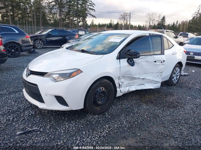 Toyota COROLLA LE 2014 2T1BURHE3EC076956 Image 2