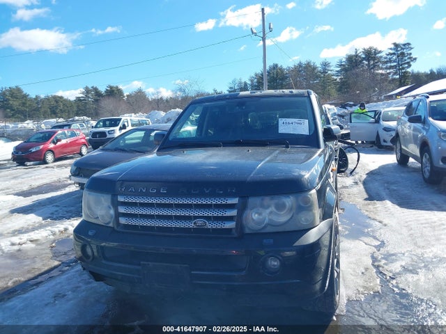 Продаж на аукціоні авто 2008 Land Rover Range Rover Sport Supercharged, vin: SALSH23468A132500, номер лоту: 41647907
