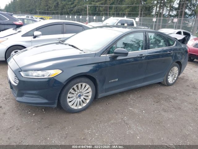 3FA6P0UU2ER151437 Ford Fusion Hybrid S