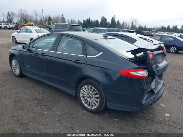 3FA6P0UU2ER151437 Ford Fusion Hybrid S