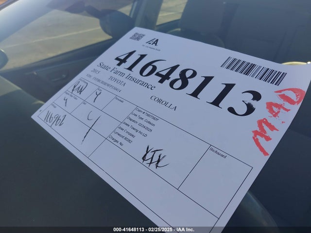 Toyota COROLLA LE 2015 5YFBURHE9FP330414 Image 17