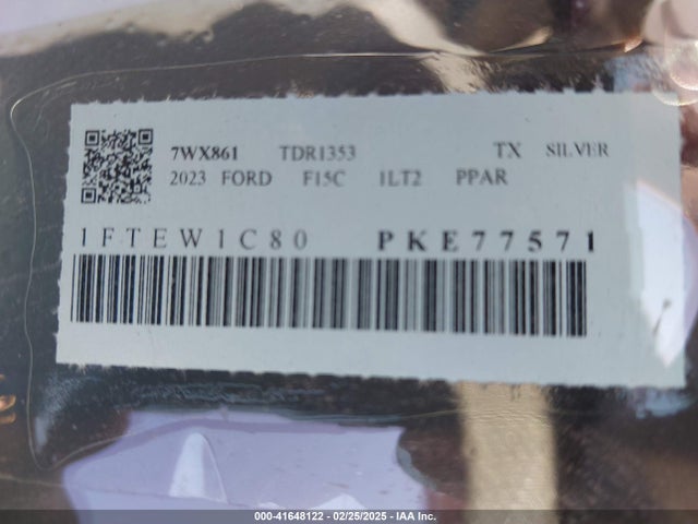 Ford F-150 Xlt 2023 1FTEW1C80PKE77571 Image 9