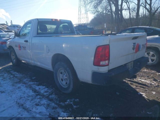 3C6JR6DG9JG140010 RAM 1500 Tradesman  4x2 8' Box
