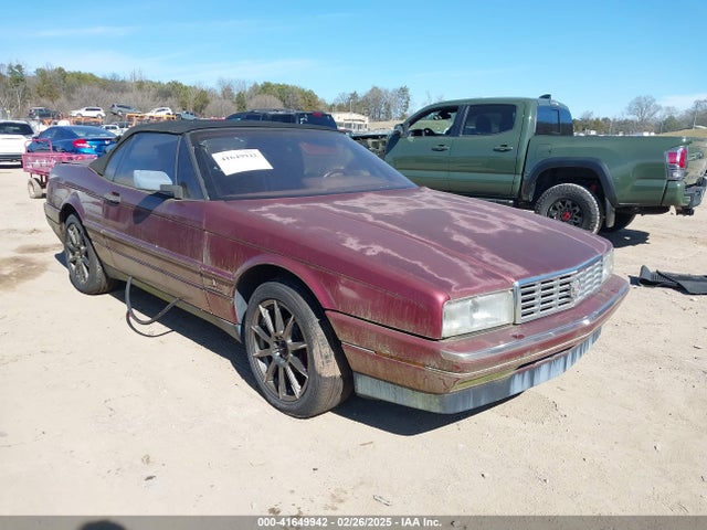 1990 CADILLAC ALLANTE 1G6VS3380LU125504