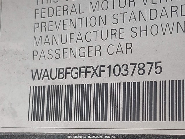 Audi S3 2.0t Premium Plus 2015 WAUBFGFFXF1037875 Image 9