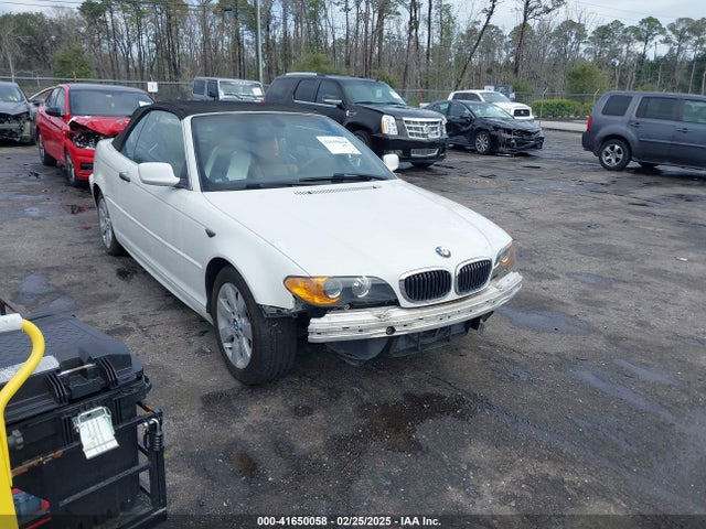 Продажа на аукционе авто 2005 Bmw 325ci, vin: WBABW33405PL37240, номер лота: 41650058
