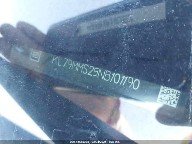 KL79MMS25NB101190 Chevrolet Trailblazer Fwd Ls