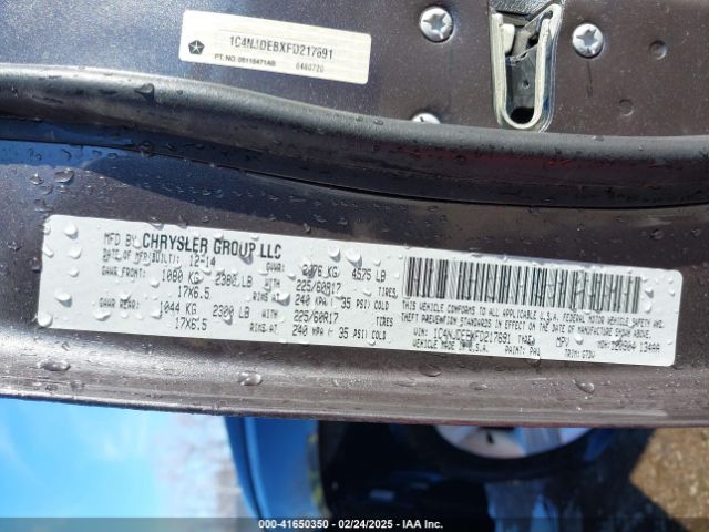 1C4NJDEBXFD217691 Jeep Compass Latitude