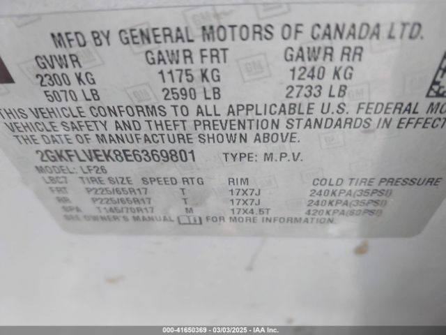 2GKFLVEK8E6369801 GMC Terrain Sle-1