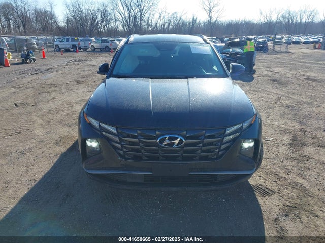KM8JBCA1XNU029721 Hyundai Tucson Hybrid Blue
