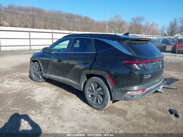 KM8JBCA1XNU029721 Hyundai Tucson Hybrid Blue